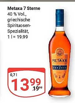 Metaxa 7 Sterne