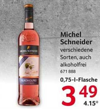Michel Schneider verschiedene Sorten, auch alkoholfrei