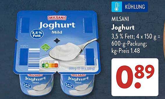 MILSANI Joghurt Mild