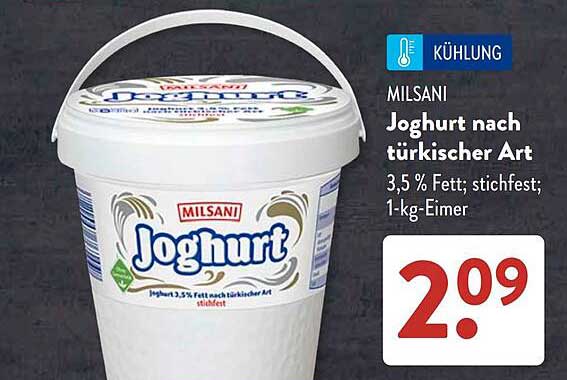 MILSANI Joghurt nach türkischer Art