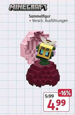 MINECRAFT Sammelfigur Versch. Ausführungen