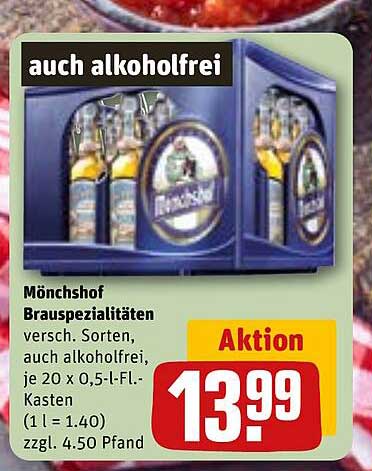 Mönchshof Bierspezialitäten