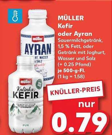 MÜLLER Kefir oder Ayran
