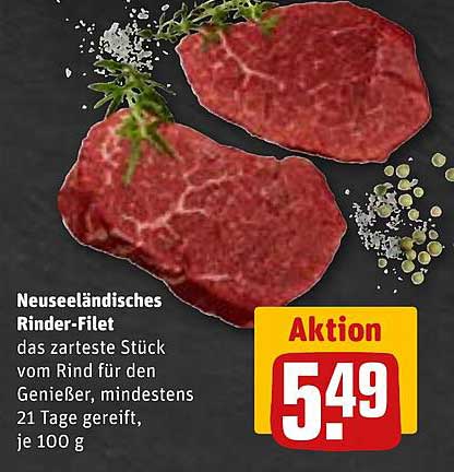 Neuseeländisches Rinder-Filet