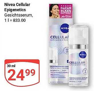 Nivea Cellular Epigenetics Gesichtsserum, 1 l = 833.00
