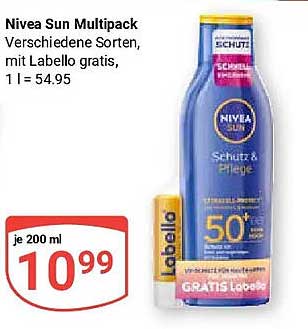 Nivea Sun Multipack