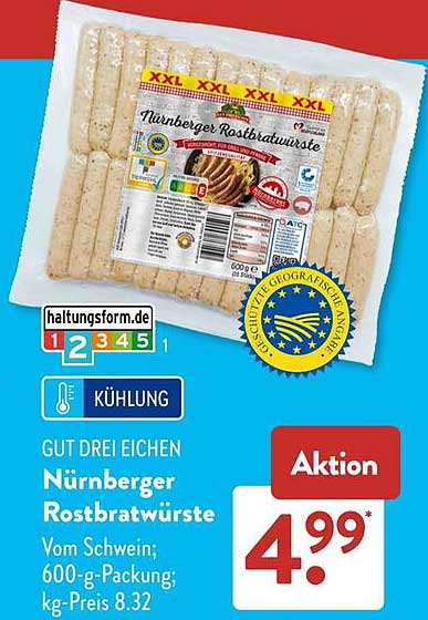 Nürnberger Rostbratwürste