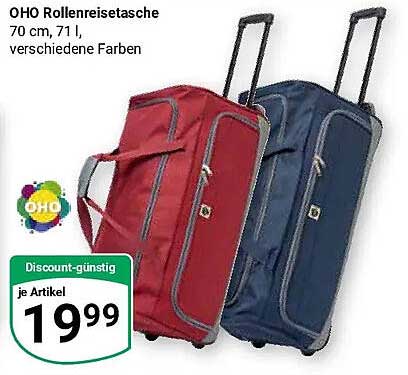 OHO Rollreistasche
