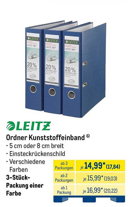 Ordner Kunststoffeinband