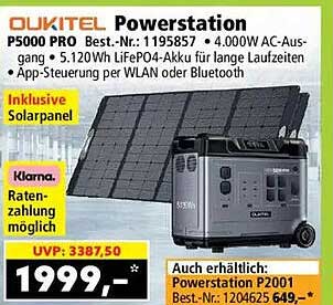 OUKITEL Powerstation P5000 PRO