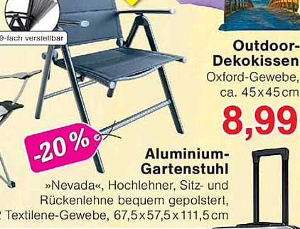 Outdoor-Dekokissen