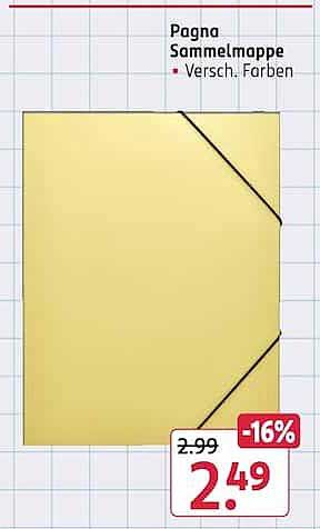 Pagna Sammelmappe • Versch. Farben