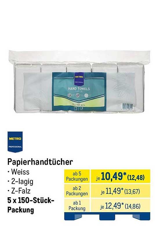 Papierhandtücher