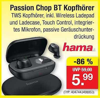Passion Chop BT Kopfhörer