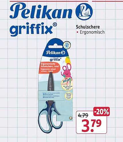 Pelikan griffix® Schulschere • Ergonomisch