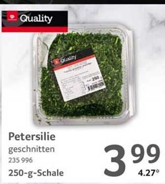 Petersilie geschnitten 250-g-Schale