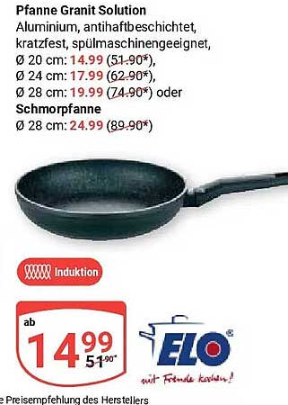 Pfanne Granit Solution
