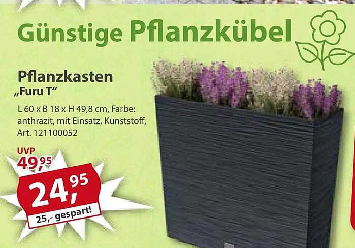 Pflanzkasten „Furu T“