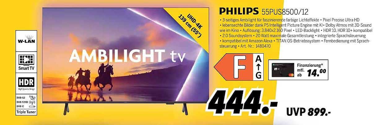 PHILIPS 55PUS8500/12
