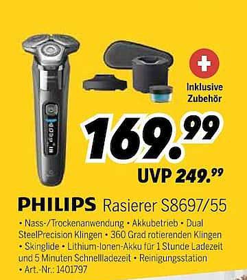 PHILIPS Rasierer S8697/55