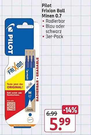 Pilot Frixion Ball Minen 0.7