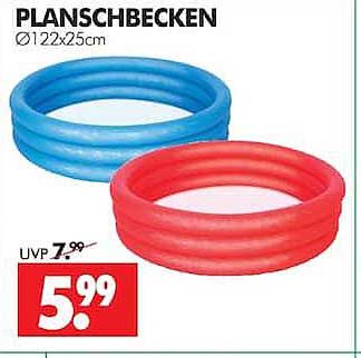 PLANSCHBECKEN Ø 122x25cm