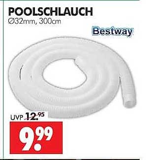 POOLSCHLAUCH Ø32mm, 300cm Bestway