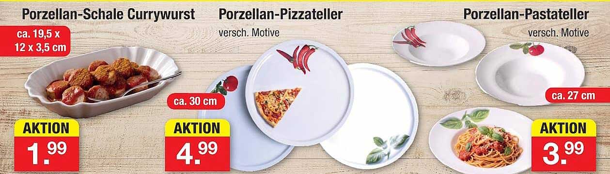 Porzellan-Schale Currywurst