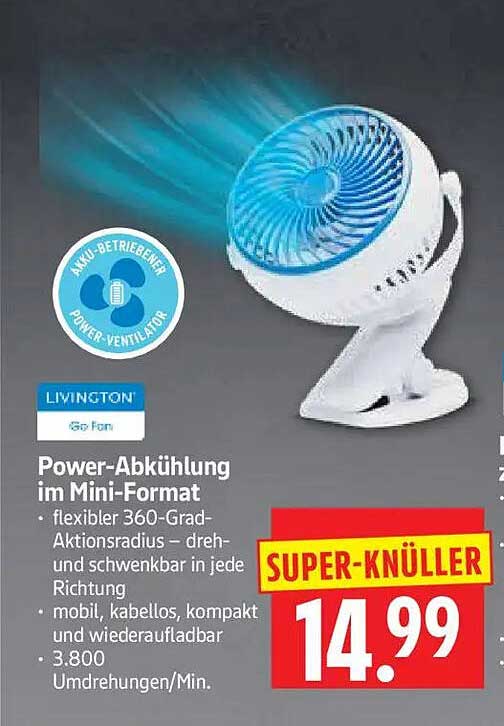 Power-Abkühlung im Mini-Format