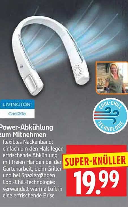Power-Abkühlung zum Mitnehmen