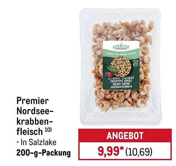 Premier Nordseekrabbenfleisch