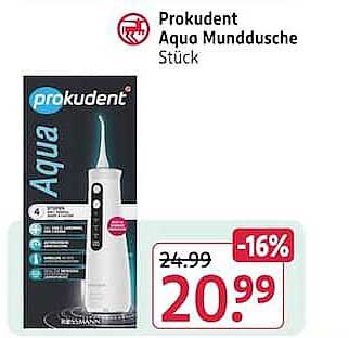Prokudent Aqua Munddusche Stück