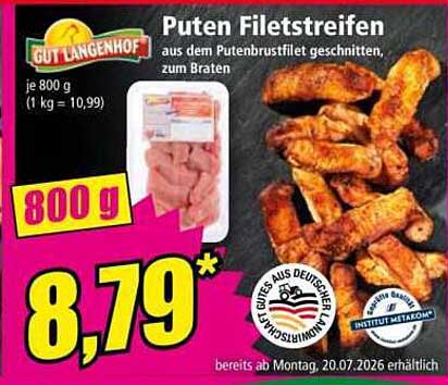 Puten Filetstreifen