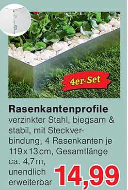 Rasenkantenprofile