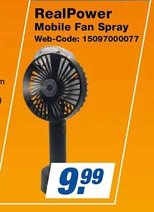 RealPower Mobile Fan Spray Web-Code: 15097000077