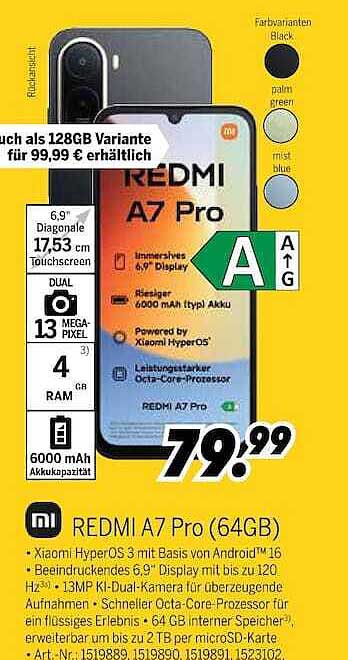 REDMI A7 Pro (64GB)