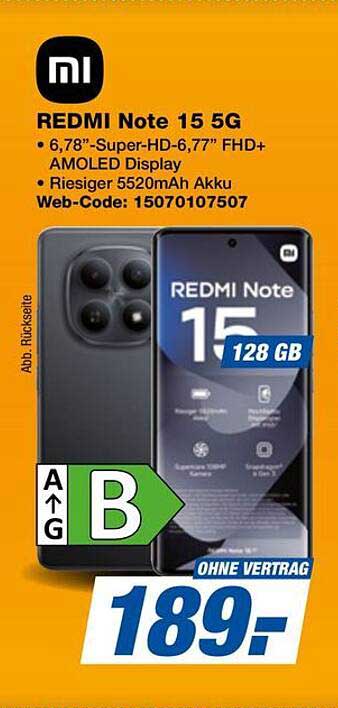 REDMI Note 15 5G
