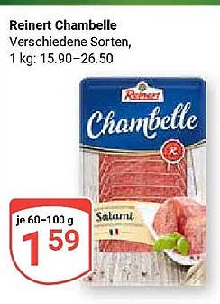 Reinert Chambelle Verschiedene Sorten, 1 kg: 15.90–26.50