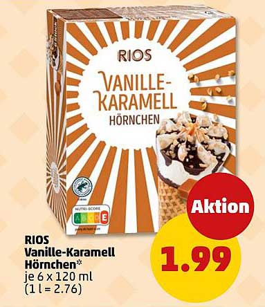 RIOS Vanille-Karamell Hörnchen*