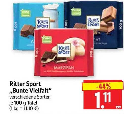 Ritter Sport „Bunte Vielfalt“