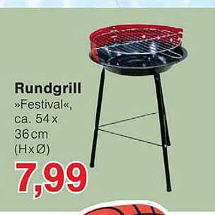 Rundgrill »Festival« ca. 54 x 36 cm (HxØ)