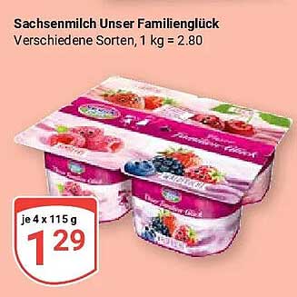 Sachsenmilch Unser Familienglück