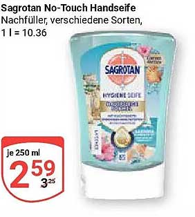 Sagrotan No-Touch Handseife Nachfüller, verschiedene Sorten