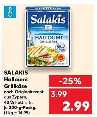 SALAKIS Halloumi Grillkäse