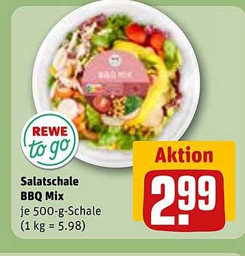 Salatschale BBQ Mix