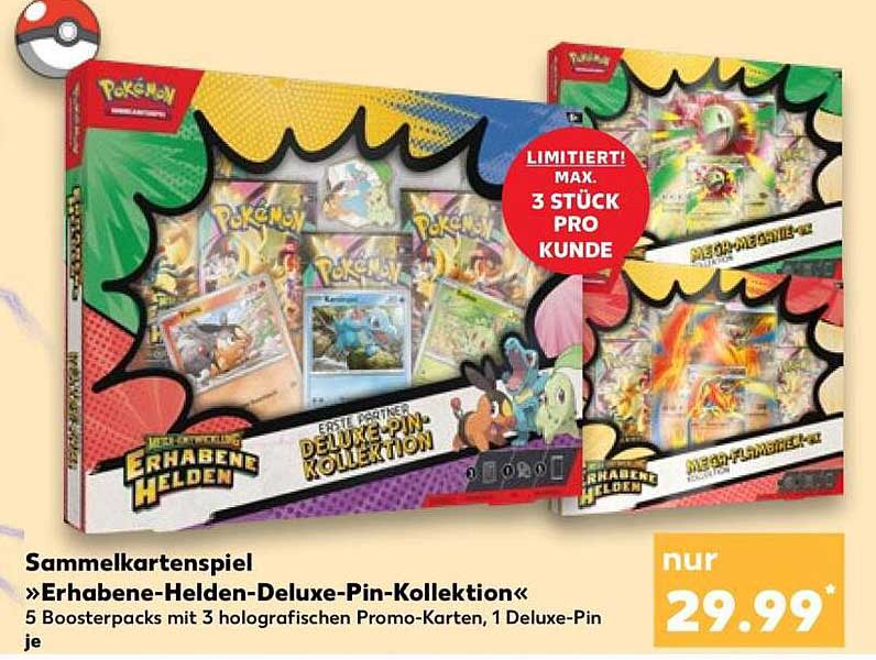 Sammelkartenspiel »Erhabene-Helden-Deluxe-Pin-Kollektion«