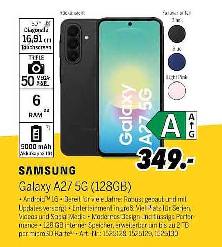 Samsung Galaxy A27 5G (128GB)
