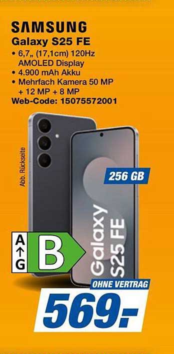 SAMSUNG Galaxy S25 FE