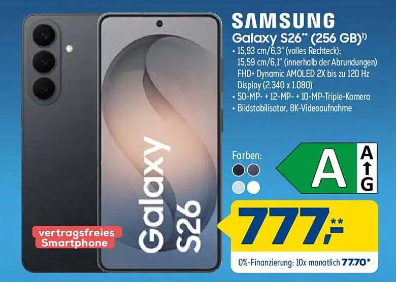 SAMSUNG Galaxy S26" (256 GB)