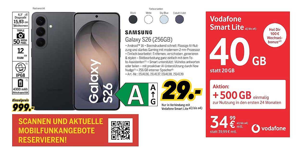 Samsung Galaxy S26 (256GB)